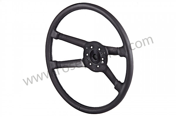 P213542 - 40 cm leather steering wheel, 911 for Porsche 912 • 1967 • 912 1.6 • Targa • Manual gearbox, 4 speed