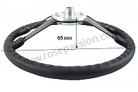 P213542 - 40 cm leather steering wheel, 911 for Porsche 911 Classic • 1971 • 2.2e • Targa • Manual gearbox, 5 speed
