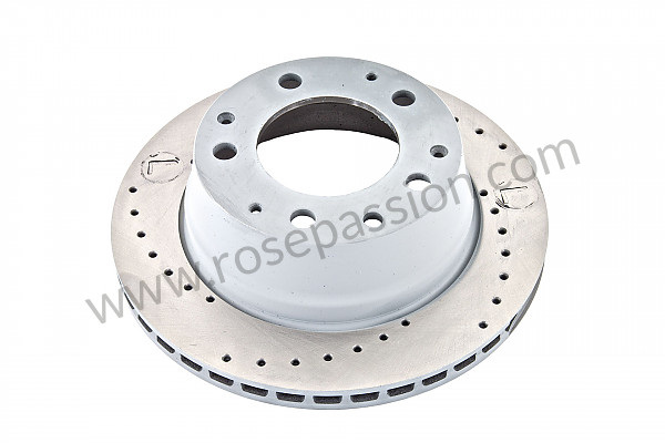 P71317 - Perforated, ventilated rear brake disc for Porsche 911 Classic • 1969 • 2.0s • Coupe • Manual gearbox, 5 speed