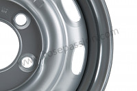 P13290 - Perforated disc wheel for Porsche 356C • 1965 • 1600 c (616 / 15) • Cabrio c • Manual gearbox, 4 speed