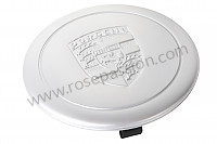 P555969 - GRAY RIM COVER 3 CLIPS (FOR HOLE IN 70MM RIM) for Porsche 911 Classic • 1969 • 2.0s • Coupe • Manual gearbox, 5 speed