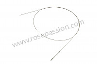 P13536 - Lid-release cable for Porsche 912 • 1967 • 912 1.6 • Coupe • Manual gearbox, 4 speed