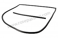 P13541 - Joint capot avant pour Porsche 