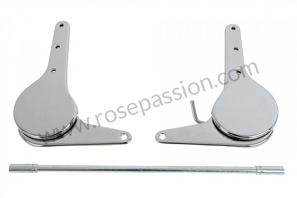 P278292 - Mounting component with handle for Porsche 356C • 1963 • 1600 c (616 / 15) • Cabrio c • Manual gearbox, 4 speed
