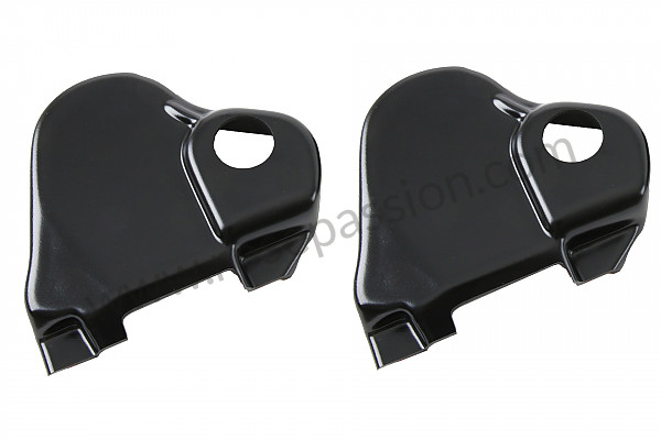 P278323 - Interior cover kit for seat tilt mechanism 911 / 912 69-80 black kit of 4 for two seats for Porsche 911 Classic • 1970 • 2.2s • Targa • Manual gearbox, 5 speed