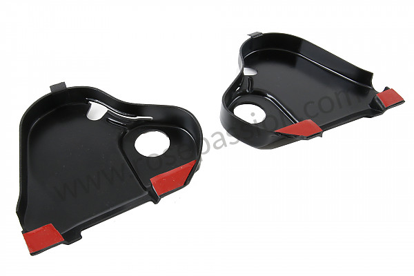 P555854 - SEAT TIPPING MECHANISM INTERIOR COVER KIT for Porsche 912 • 1967 • 912 1.6 • Targa • Manual gearbox, 4 speed