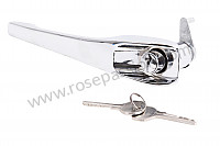 P278360 - OUTER DOOR HANDLE ﾊﾞｰｼﾞｮﾝ あり ｽﾃｱﾘﾝｸﾞ･ﾛｯｸ XXXに対応 Porsche 912 • 1969 • 912 1.6 • Coupe