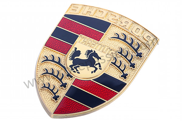 P13853 - Emblema da tampa para Porsche 911 G • 1988 • 3.2 g50 • Targa • Caixa manual 5 velocidades