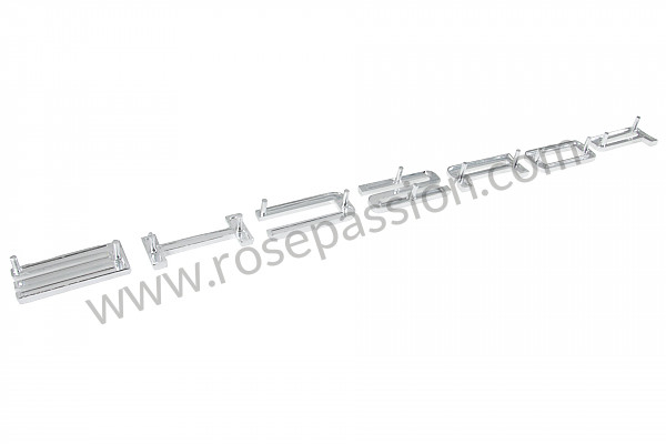 P13856 - Monogramme porsche chrome pour Porsche 914 • 1970 • 914 / 6 • Boite manuelle 5 vitesses