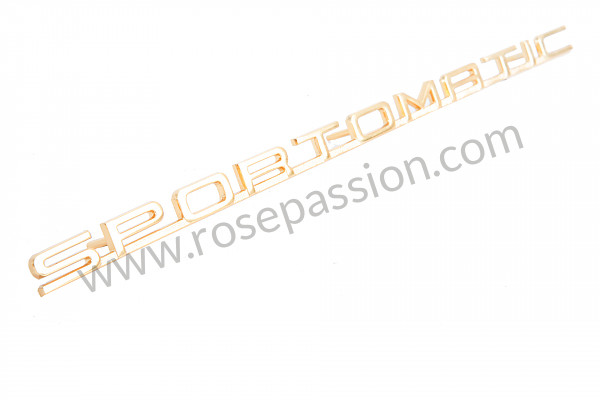 P173555 - Monogramme dore pour Porsche 912 • 1967 • 912 1.6 • Targa • Boite manuelle 4 vitesses