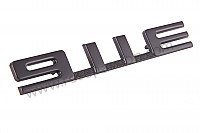 P13871 - Logo "911e" for Porsche 911 Classic • 1971 • 2.2t • Targa • Manual gearbox, 4 speed