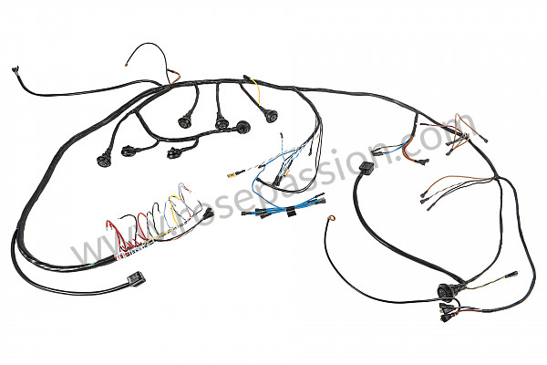 P14092 - Doos elektrisch harnas voor Porsche 912 • 1969 • 912 1.6 • Targa • Manuele bak 4 versnellingen