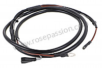 P14110 - Wiring harness for number plate light for Porsche 911 Classic • 1967 • 2.0l • Targa • Manual gearbox, 5 speed