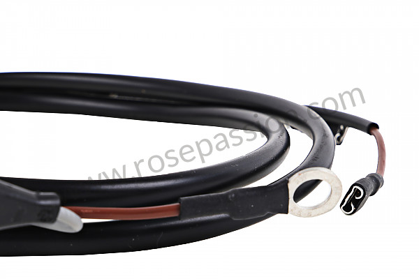 P14110 - Wiring harness for number plate light for Porsche 912 • 1967 • 912 1.6 • Coupe • Manual gearbox, 5 speed
