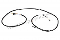 P279304 - Wiring harness license plate light for Porsche 911 Classic • 1971 • 2.2t • Coupe • Automatic gearbox
