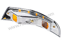 P14281 - Clignotant avant gauche 911 912 65-68 complet origine usa pour Porsche 