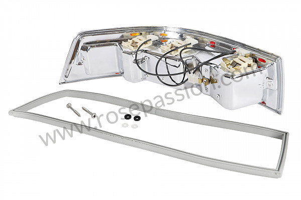 P125182 - Knipperlicht achteraan volledig met glas voor Porsche 912 • 1968 • 912 1.6 • Coupe • Manuele bak 5 versnellingen
