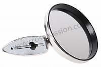 P71370 - Round rear view mirror for Porsche 911 Classic • 1973 • 2.4t • Targa • Automatic gearbox