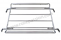 P252817 - Porta bagagens tejadilho com suporte para esquis cromado para Porsche 993 / 911 Carrera • 1996 • 993 carrera 2 • Coupe • Caixa automática