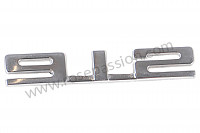 P173551 - Logo for Porsche 912 • 1967 • 912 1.6 • Coupe • Manual gearbox, 5 speed