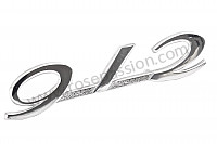 P14389 - Logo 912 for Porsche 911 Classic • 1967 • 2.0l • Coupe • Manual gearbox, 4 speed