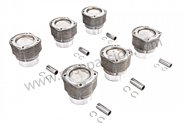 P72911 - Piston cylinder 911 2.7 1974-1977 for Porsche 911 G • 1975 • 2.7 • Coupe • Manual gearbox, 5 speed