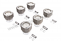 P72911 - Piston cylinder 911 2.7 1974-1977 for Porsche 911 G • 1976 • 2.7 • Coupe • Manual gearbox, 4 speed