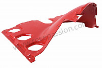 P280102 - Air duct complete upper red for Porsche 911 Classic • 1972 • 2.4s • Coupe • Manual gearbox, 5 speed