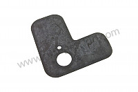 P15202 - Protective flap for Porsche 356C • 1963 • 1600 sc (616 / 16) • Coupe karmann c • Manual gearbox, 4 speed