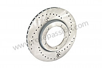 P71316 - Perforated, ventilated front brake disc for Porsche 911 G • 1974 • 2.7 • Targa • Manual gearbox, 5 speed