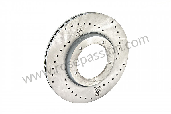 P71316 - Perforated, ventilated front brake disc for Porsche 911 Classic • 1969 • 2.0t • Targa • Automatic gearbox