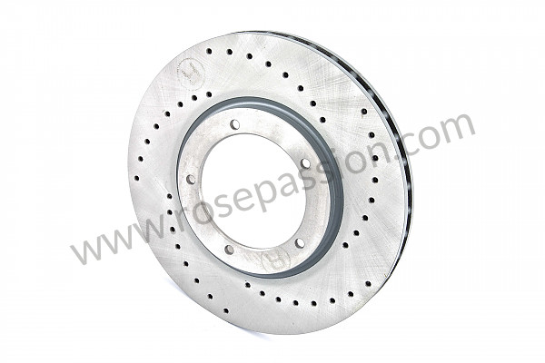 P71318 - Perforated, ventilated front brake disc for Porsche 911 G • 1986 • 3.2 • Coupe • Manual gearbox, 5 speed