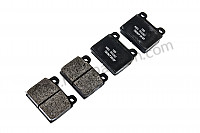P72673 - Brake pads (full set of 4) for Porsche 911 Classic • 1972 • 2.4s • Targa • Automatic gearbox
