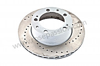 P71319 - Perforated, ventilated rear brake disc for Porsche 911 G • 1989 • 3.2 g50 • Speedster • Manual gearbox, 5 speed