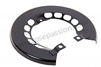 P15510 - Supporting plate for Porsche 911 Classic • 1973 • 2.4t • Targa • Automatic gearbox