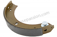 P15512 - Brake shoe for Porsche 911 G • 1975 • 2.7 carrera • Coupe • Manual gearbox, 4 speed
