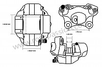 P15514 - Étrier frein pour Porsche 911 G • 1986 • 3.2 • Coupe • Boite manuelle 5 vitesses