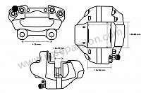 P15518 - Étrier frein pour Porsche 911 G • 1977 • 2.7 • Targa • Boite manuelle 5 vitesses