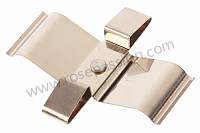 P15526 - Kit fixation plaquettes arri&egrave;re pour Porsche 