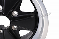 P15617 - Perforated disc wheel for Porsche 911 Turbo / 911T / GT2 / 965 • 1980 • 3.3 turbo • Coupe • Manual gearbox, 4 speed