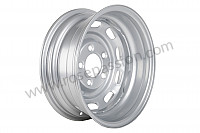 P87796 - Perforated disc wheel for Porsche 356C • 1965 • 1600 c (616 / 15) • Coupe reutter c • Manual gearbox, 4 speed