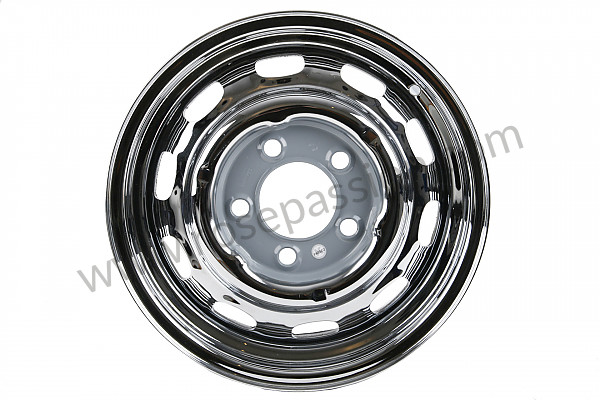 P405167 - JANTE TOLE 6 X 15 ET 36 CHROME pour Porsche 