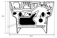 P280487 - Boot floor plate for Porsche 911 Classic • 1972 • 2.4t • Targa • Manual gearbox, 4 speed