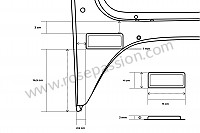 P280489 - Boot floor plate for Porsche 911 G • 1976 • 2.7 • Targa • Manual gearbox, 5 speed