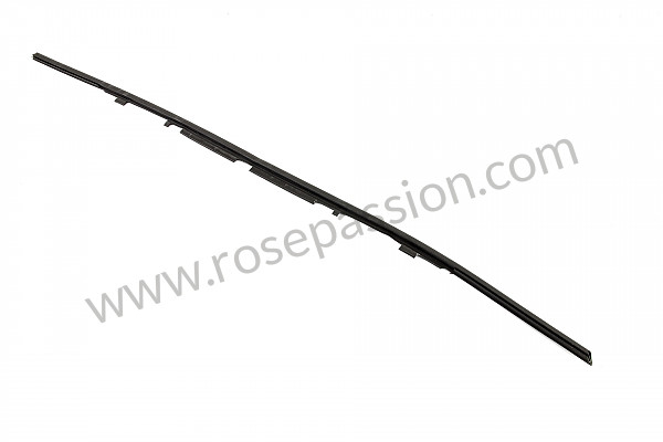 P16080 - Joint pare choc arrière (sous plaque reflectorisante) pour Porsche 911 G • 1989 • 3.2 g50 • Speedster • Boite manuelle 5 vitesses