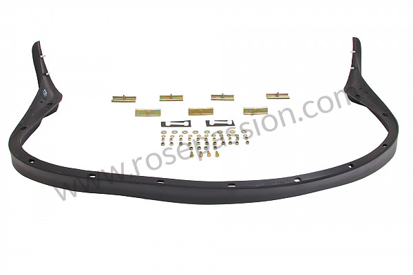 P16160 - Front spoiler rubber with fasteners for Porsche 911 G • 1985 • 3.2 • Targa • Manual gearbox, 5 speed