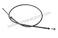 P16172 - C&acirc;ble sous gaine pour Porsche 