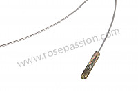 P16296 - Lid-release cable for Porsche 911 Classic • 1972 • 2.4s • Targa • Manual gearbox, 5 speed