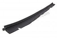 P16321 - Lower engine bonnet seal for Porsche 911 Turbo / 911T / GT2 / 965 • 1978 • 3.3 turbo • Coupe • Manual gearbox, 4 speed