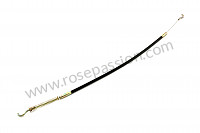 P16491 - Bowden cable for Porsche 911 Turbo / 911T / GT2 / 965 • 1987 • 3.3 turbo • Cabrio • Manual gearbox, 4 speed